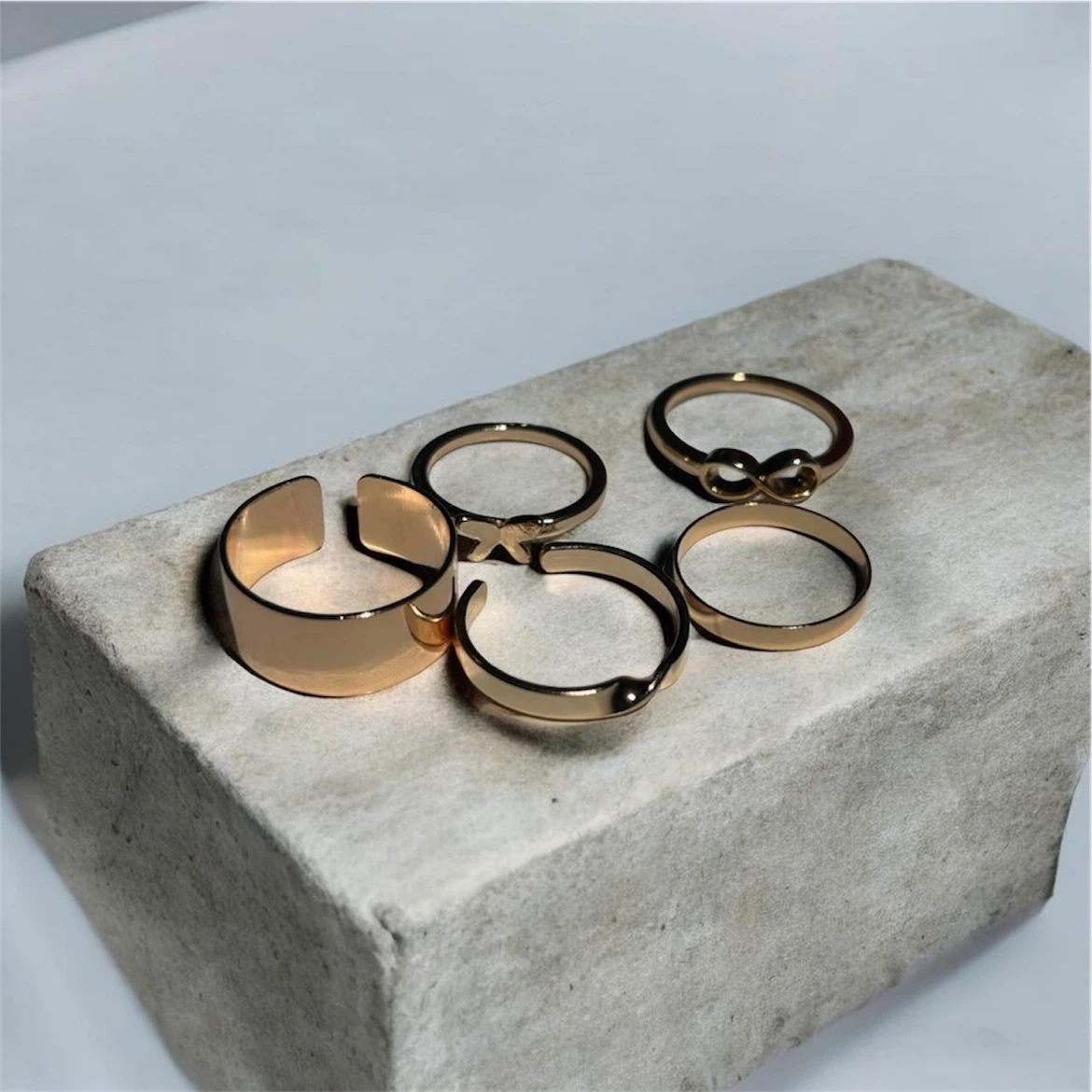 13pc Rings Set - Boho Modern Elegant Trendy Stackable Rings