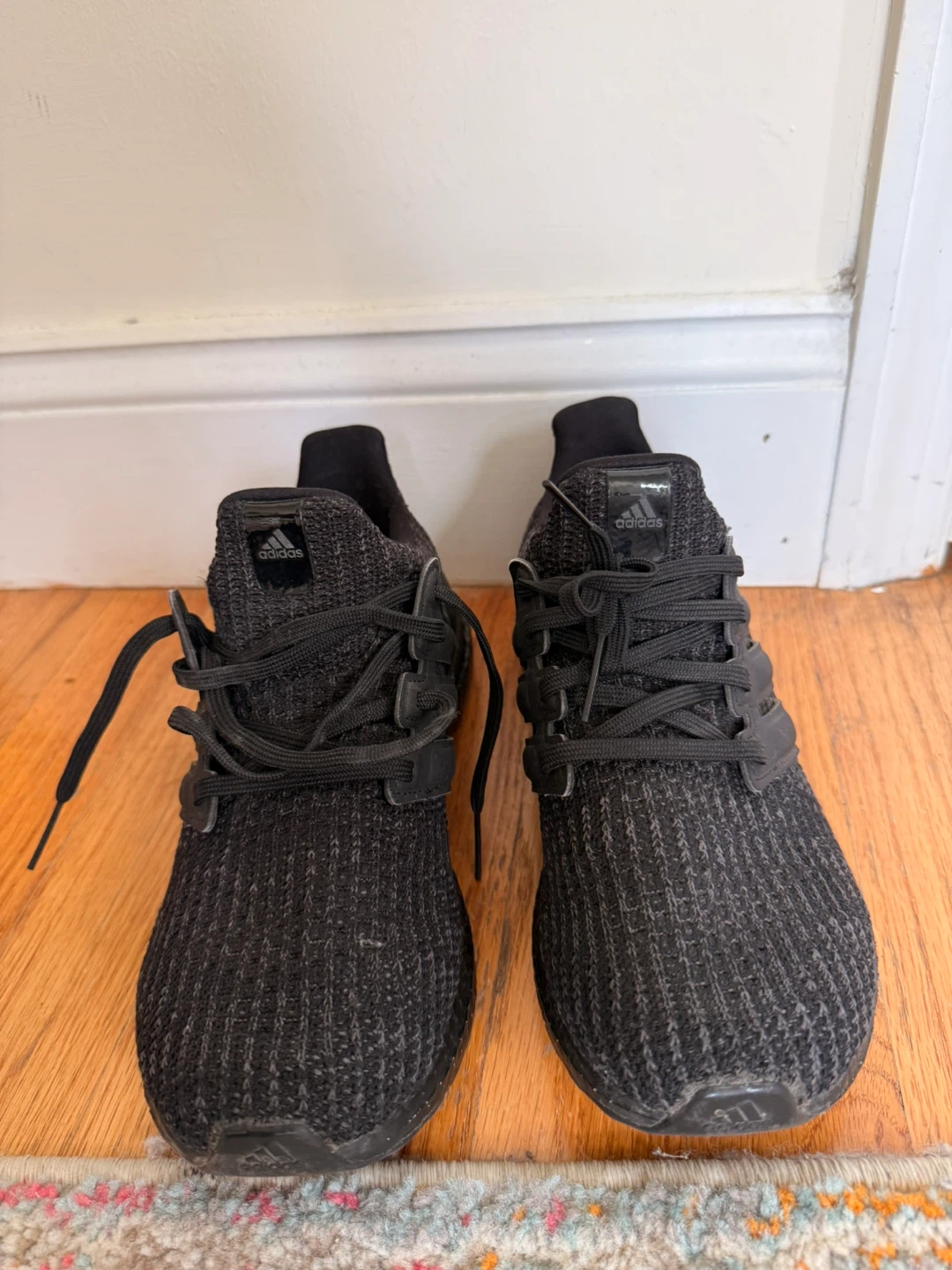 Adidas Ultraboost 4.0 Black Sneakers Size 7 - photo 3