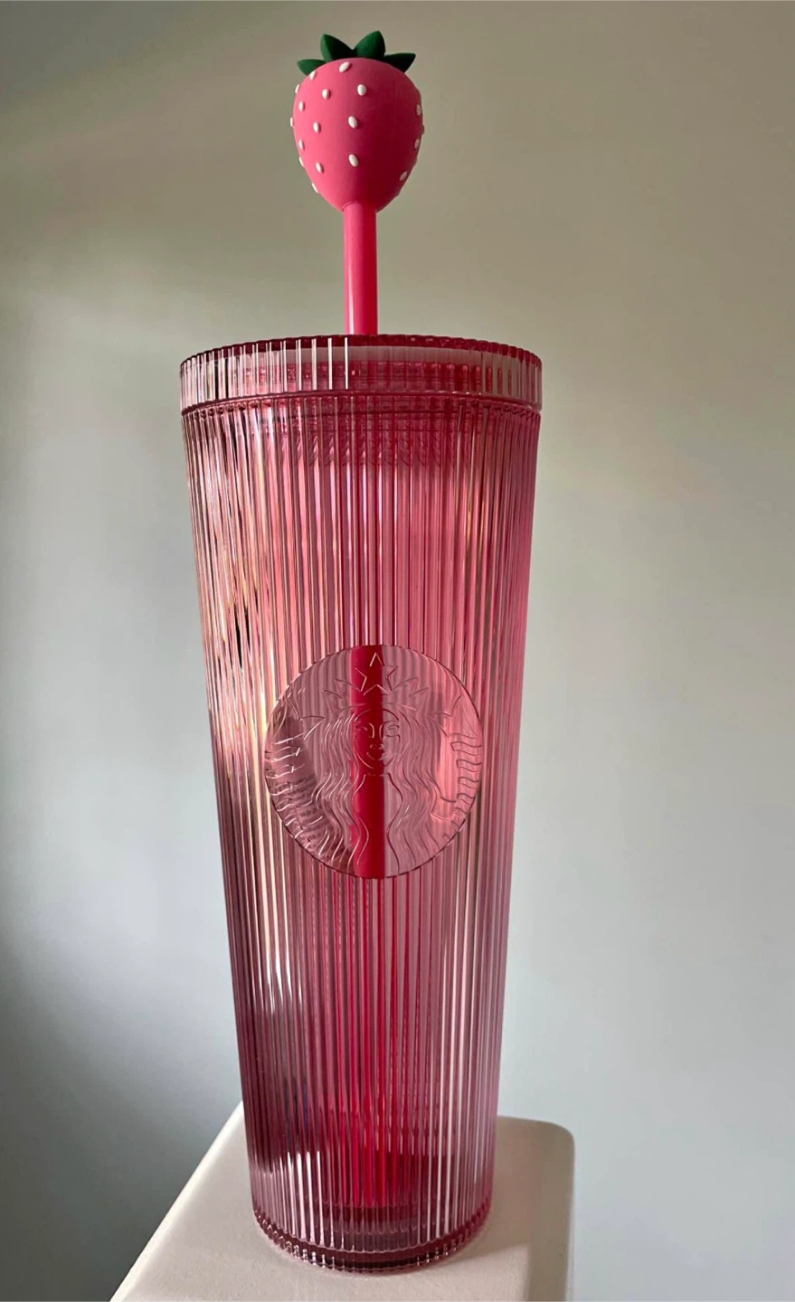 Starbucks Strawberry Straw Cup