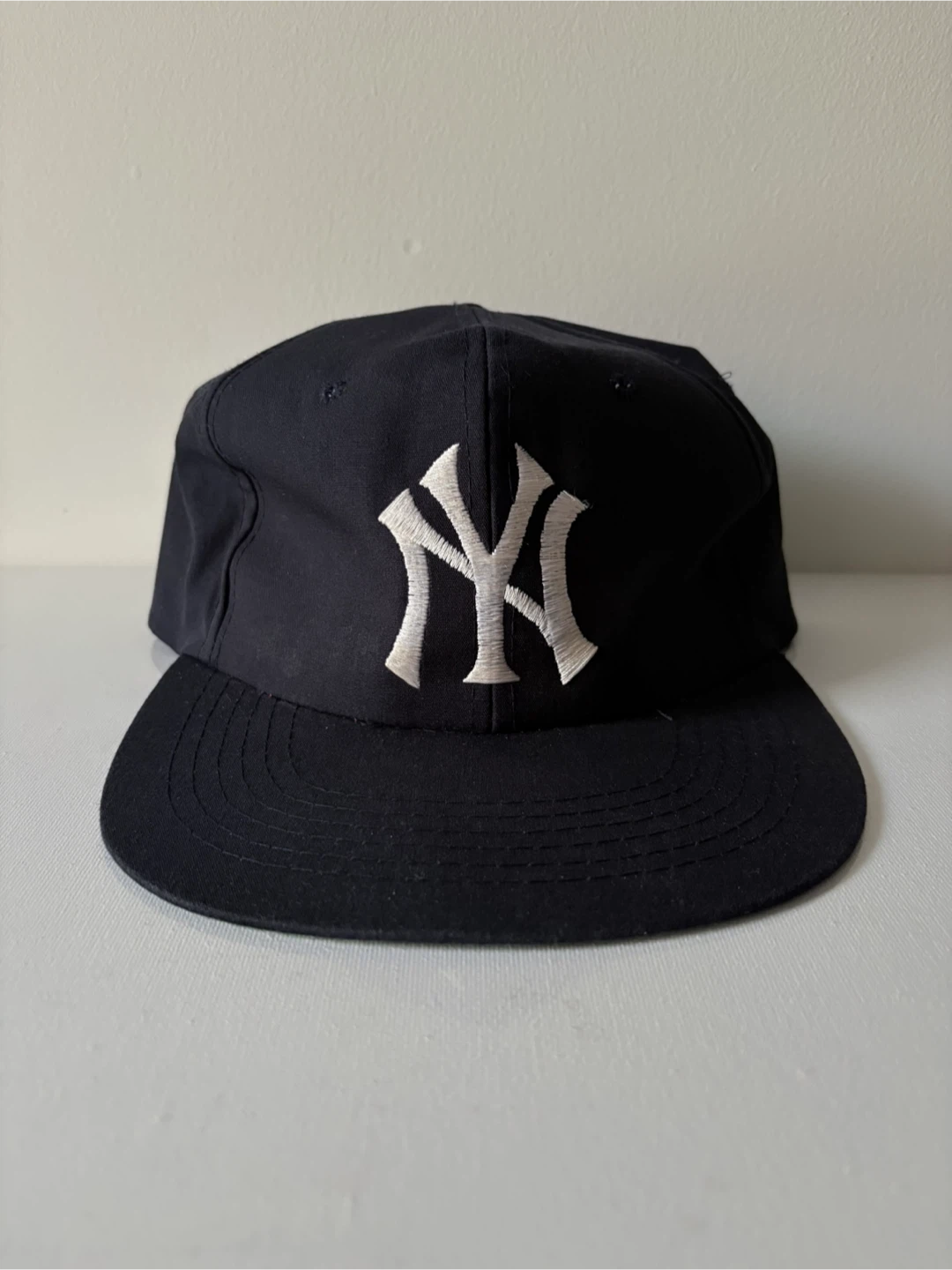 Vintage New York Yankees snapback cap 80s/90s MLB hat - photo 2