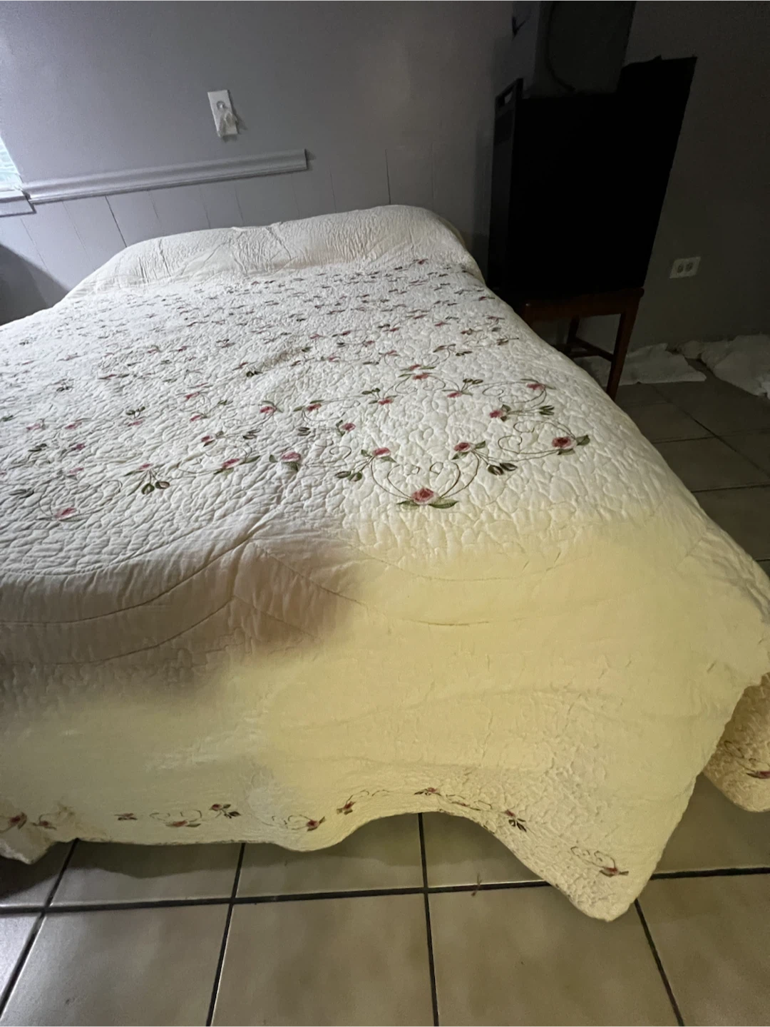 Floral Quilted Bedspread - photo 2