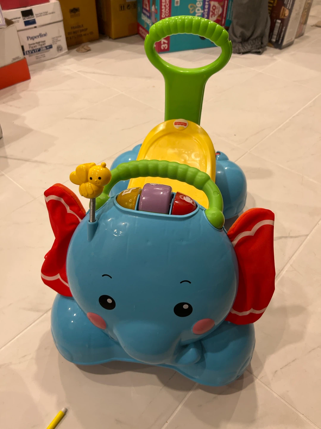 Fisher-Price Elephant Ride-On Toy