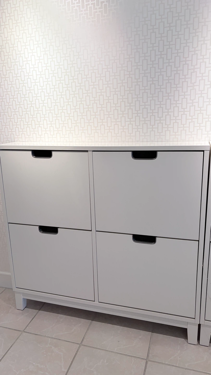IKEA STÄLL Shoe Cabinet - White