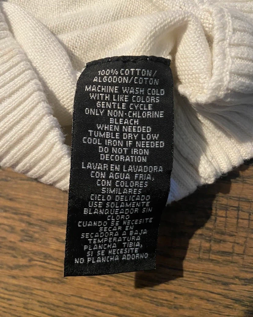 🏈 Boys Ivory Calvin Klein Jeans Guitar Sweater Vest 4T 🏈 - photo 5