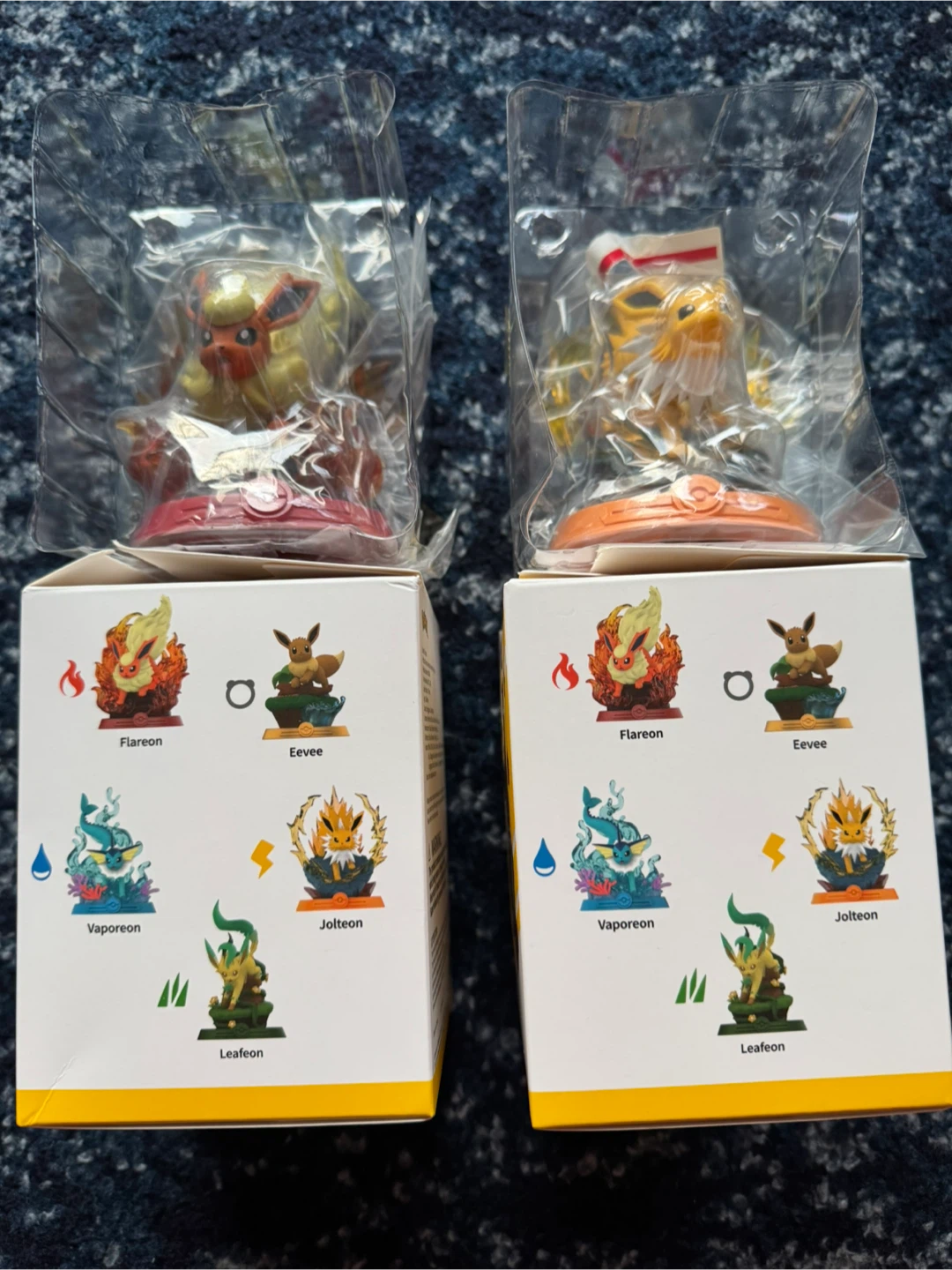 Pokemon Adventure Eevee Flareon and Jolteon Figures - photo 2