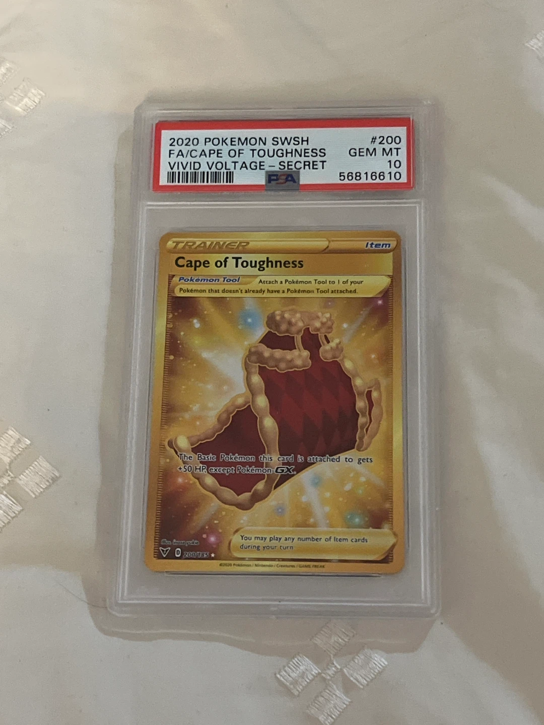 2020 Pokemon Cape of Toughness PSA 10