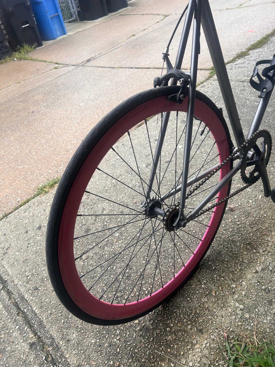 Gold Cycle Fixed Gear Bike- 59cm - photo 4