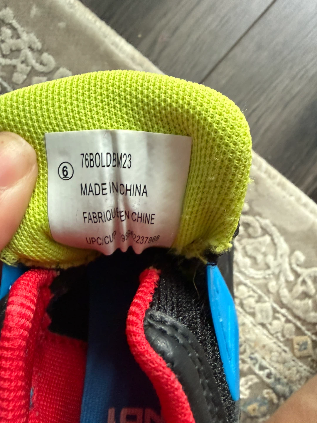 AND1 Children's Basketball Shoes Size 6 - photo 4