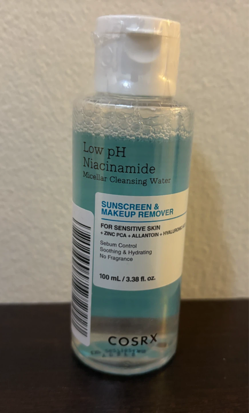 NEW-COSRX Low pH Niacinamide Micellar Cleansing Water