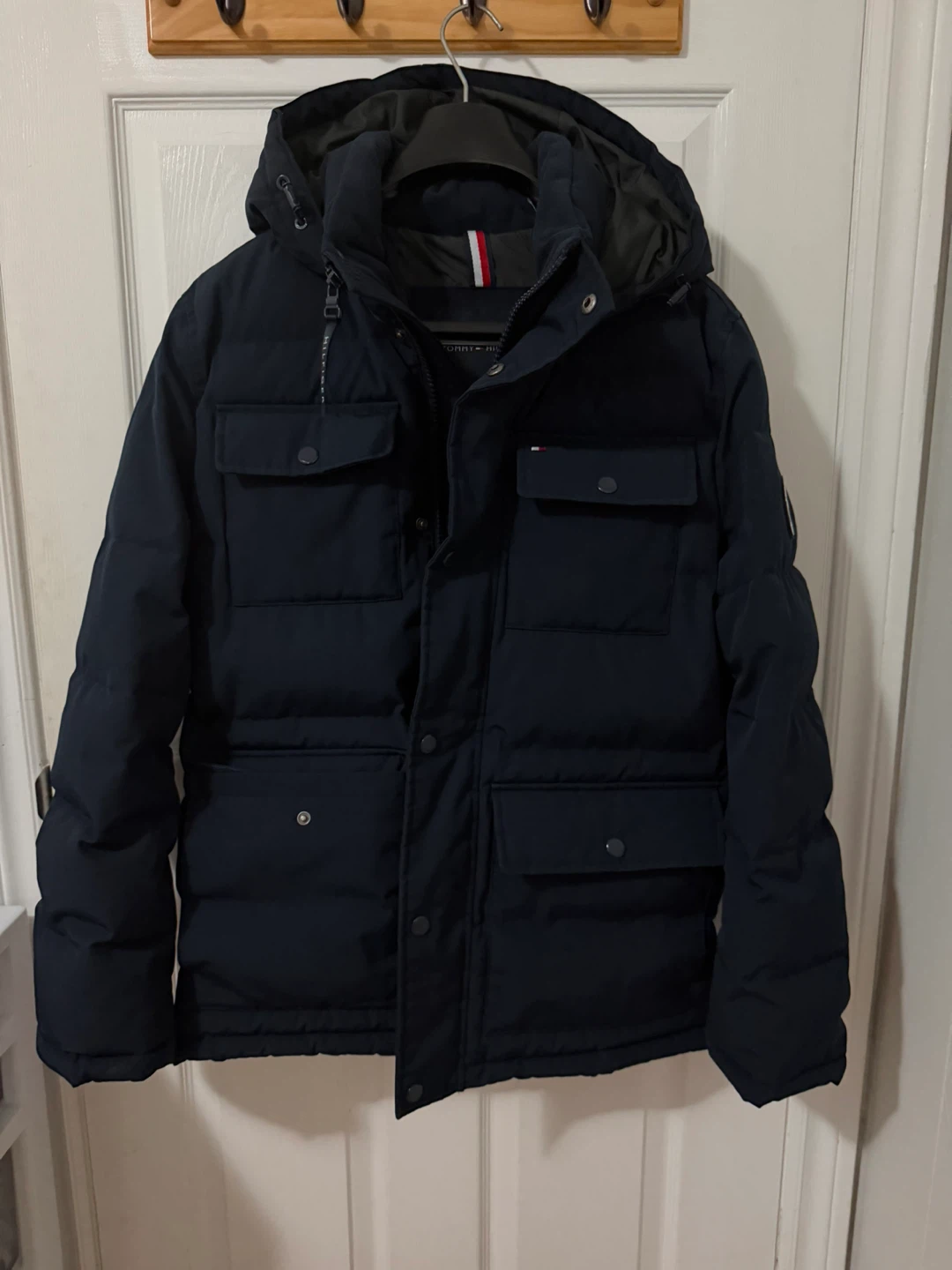 Tommy Hilfiger Navy Blue Parka