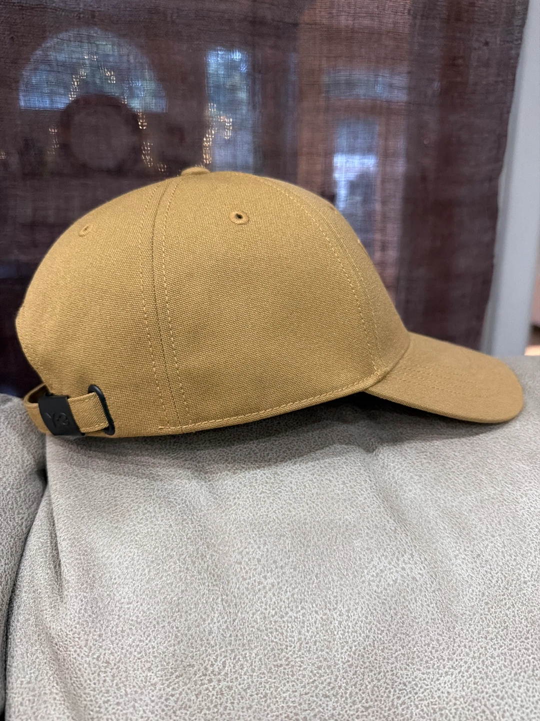 Y-3 Tan Baseball Cap - photo 2
