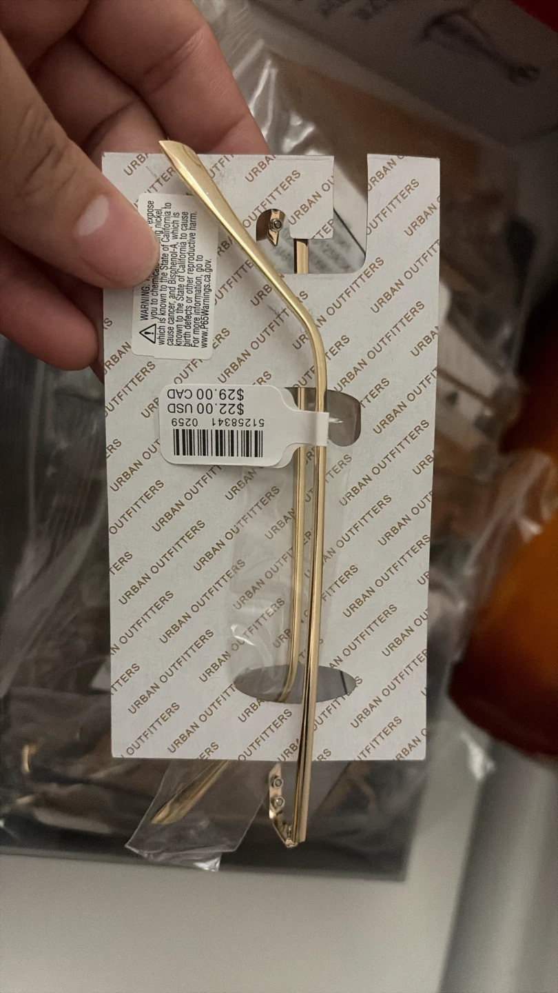 Urban Outfitters Gold Sunglasses - photo 3