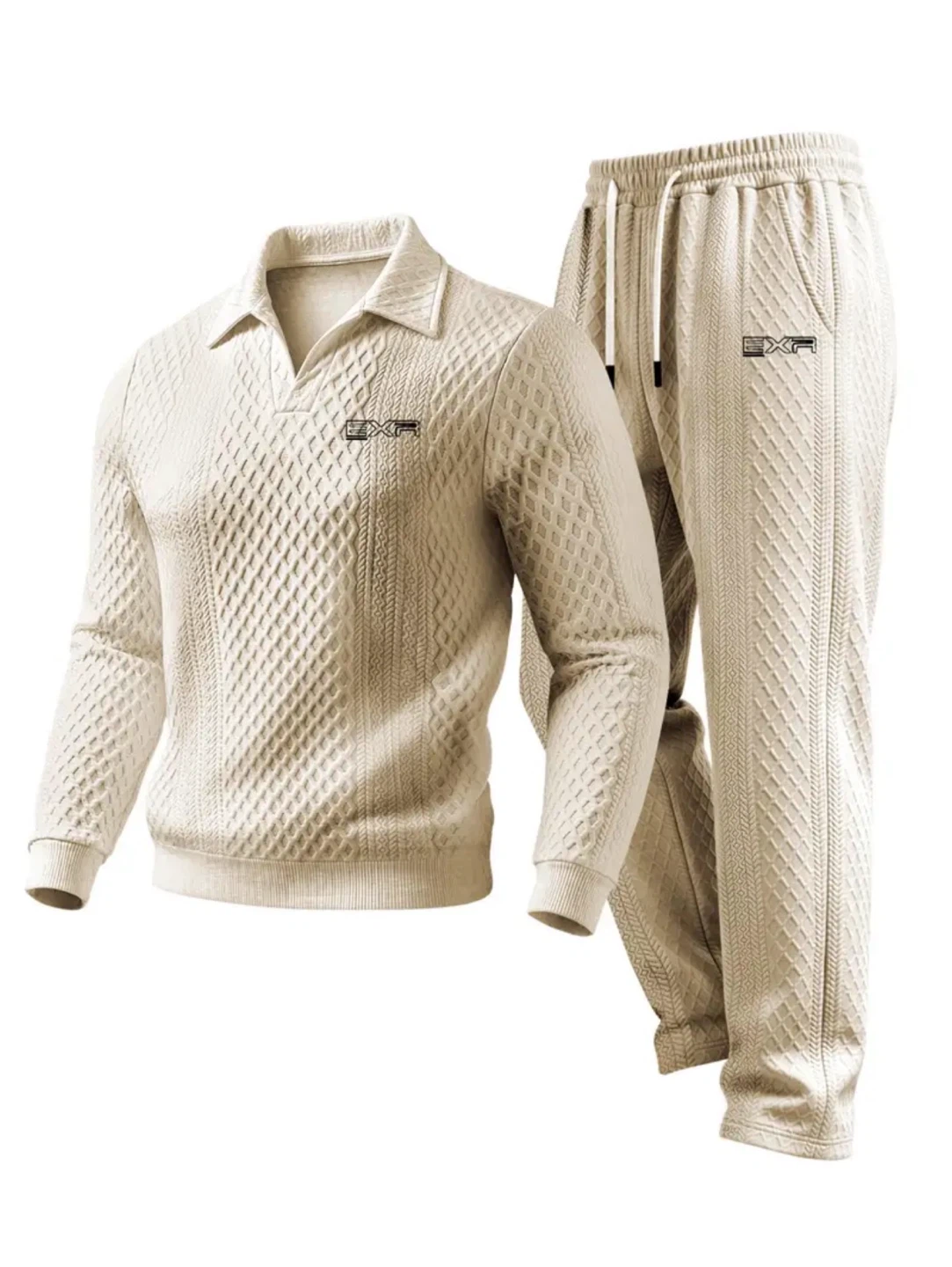 Premium Textured EXR Polo & two pieces Set