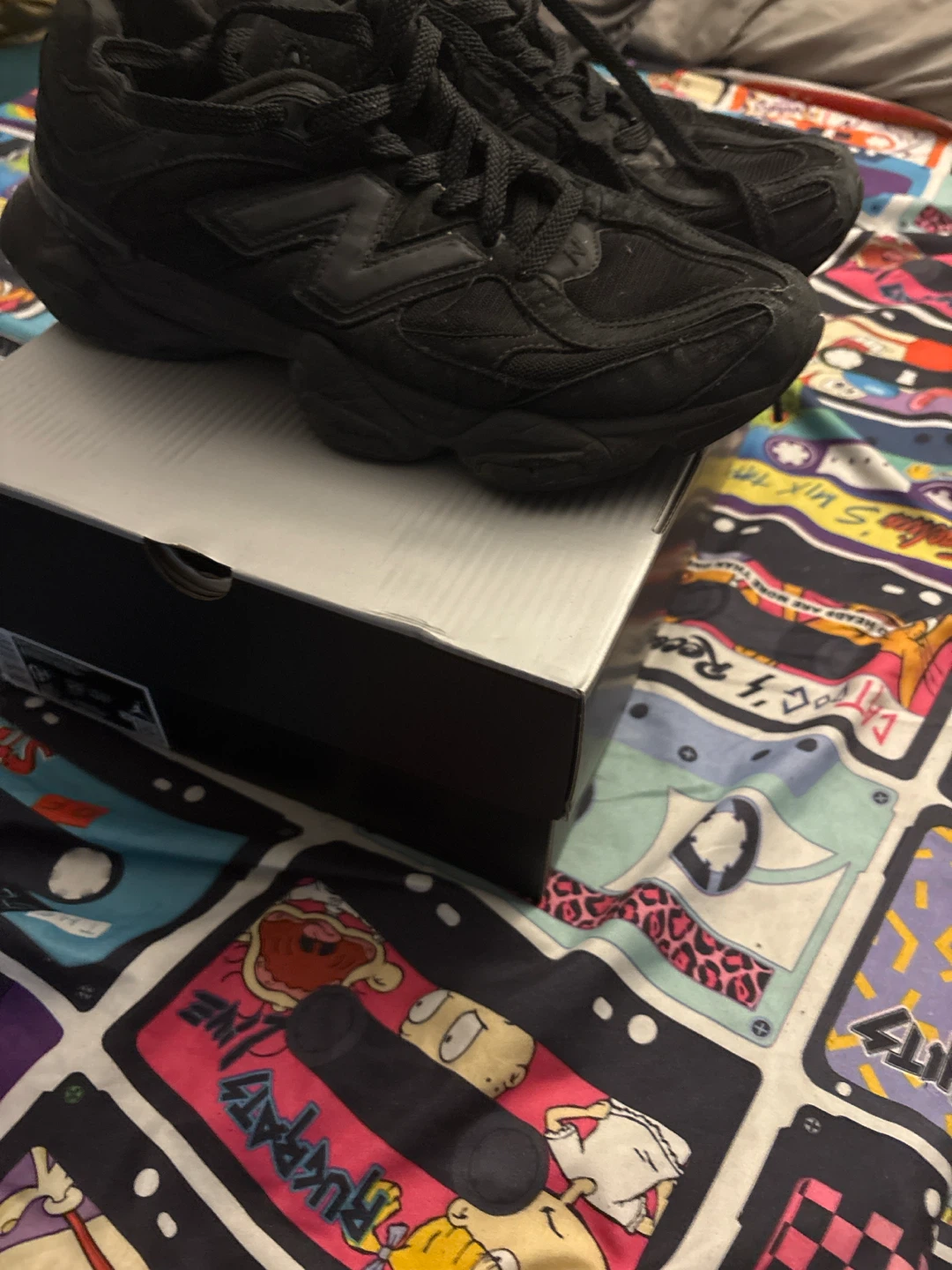 New Balance 9060 Black Sneakers - photo 2
