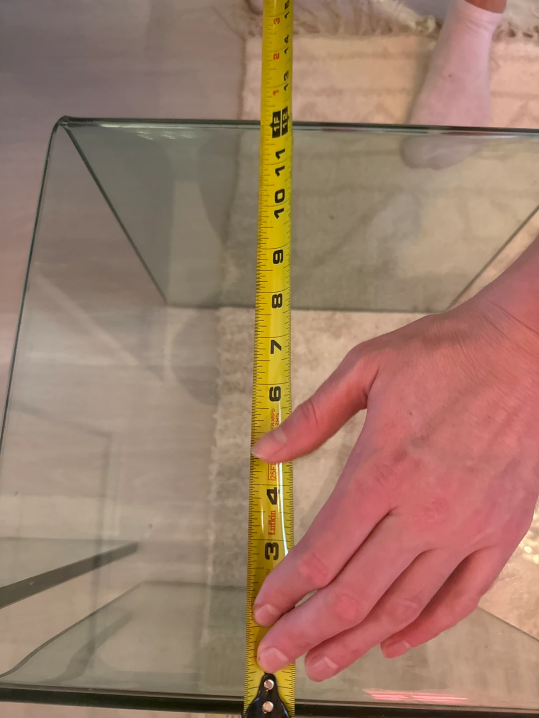 Tempered glass side/ occasional tables - photo 3