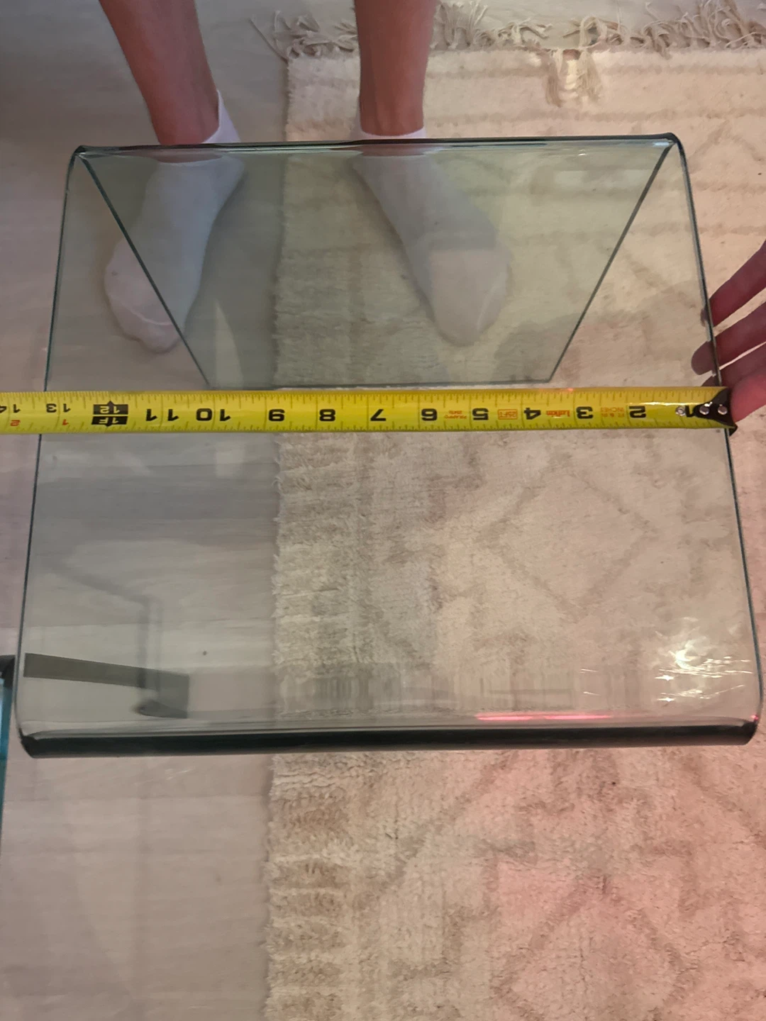 Tempered glass side/ occasional tables - photo 4