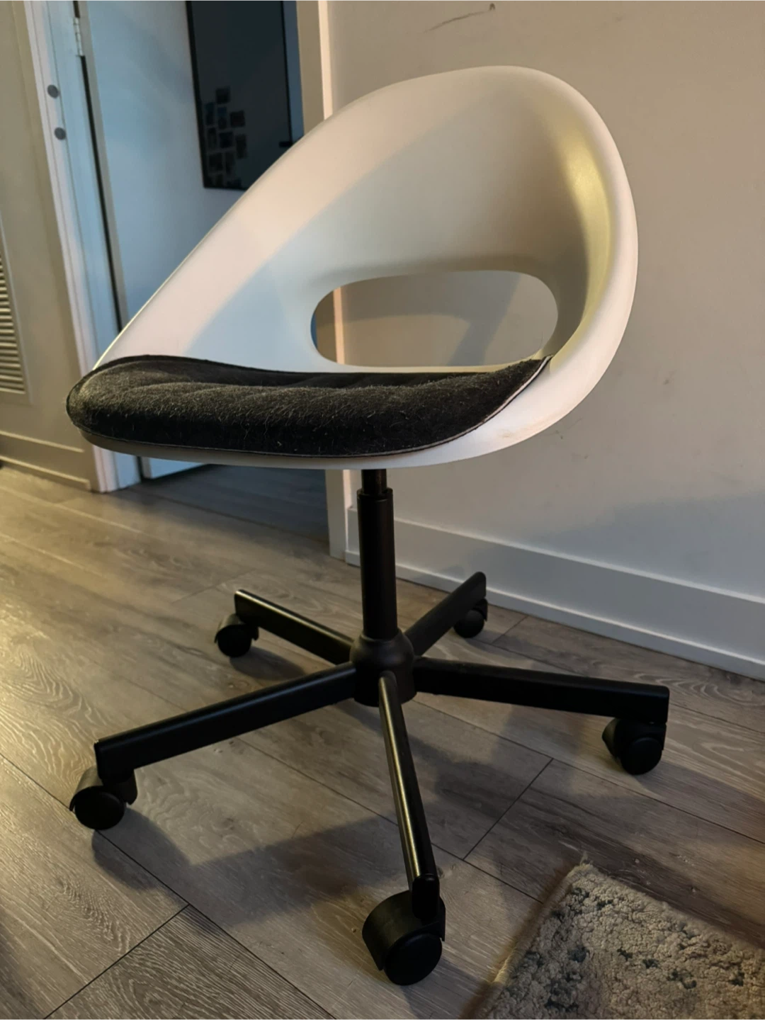 IKEA ALEFJALL office chair, white