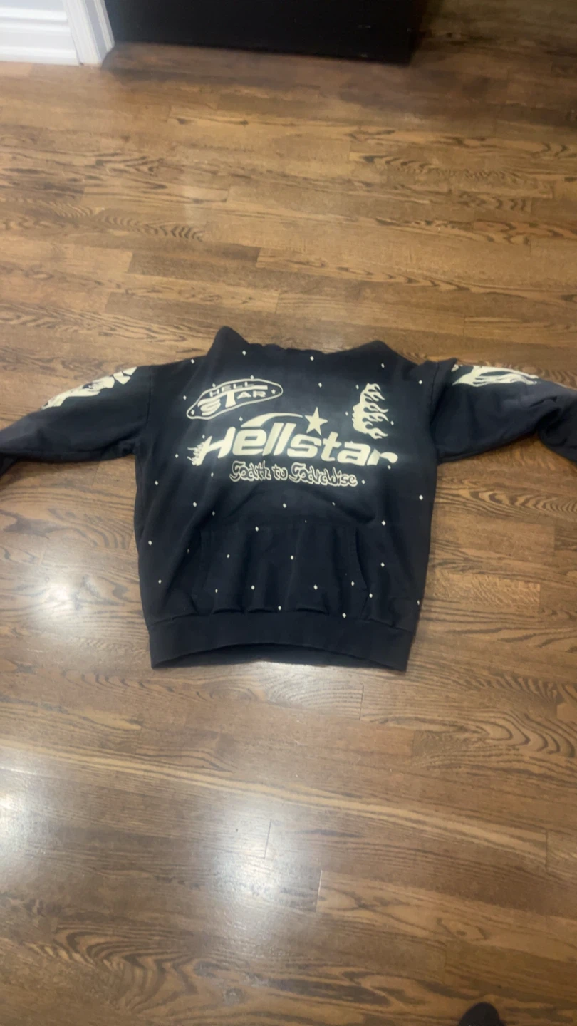 Hellstar Graphic Hoodie Black