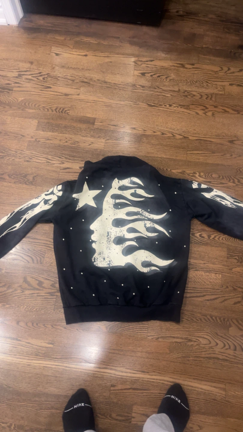 Hellstar Graphic Hoodie Black - photo 3