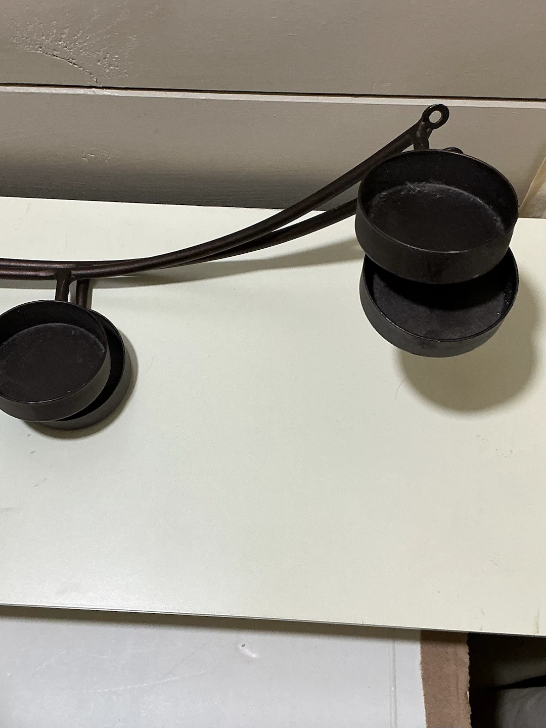 Metal Wall-Mounted Candle Holder , qty 2 🏈 - photo 3