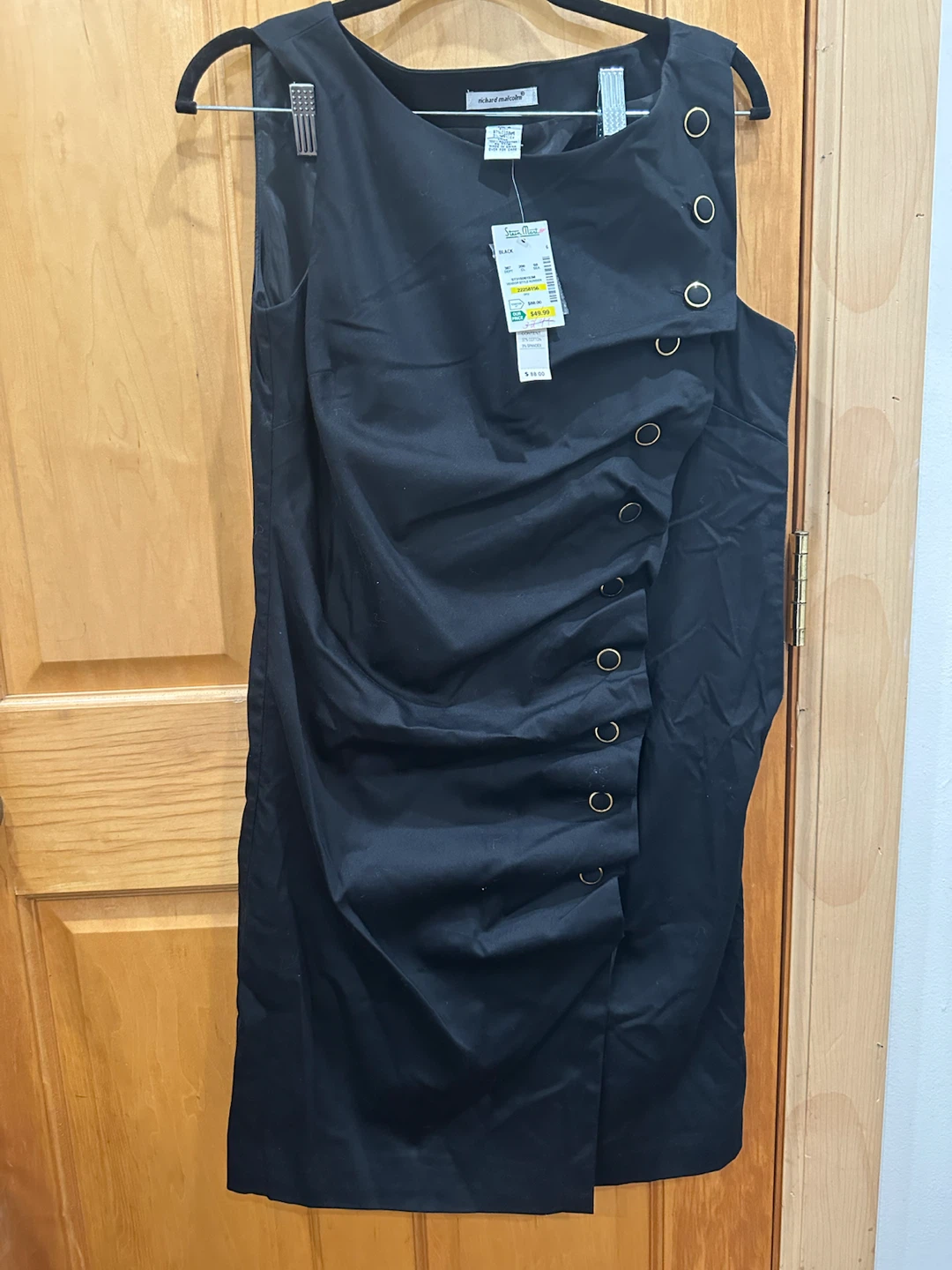 Richard Malcolm Black Dress, Best Fit Size XS/S