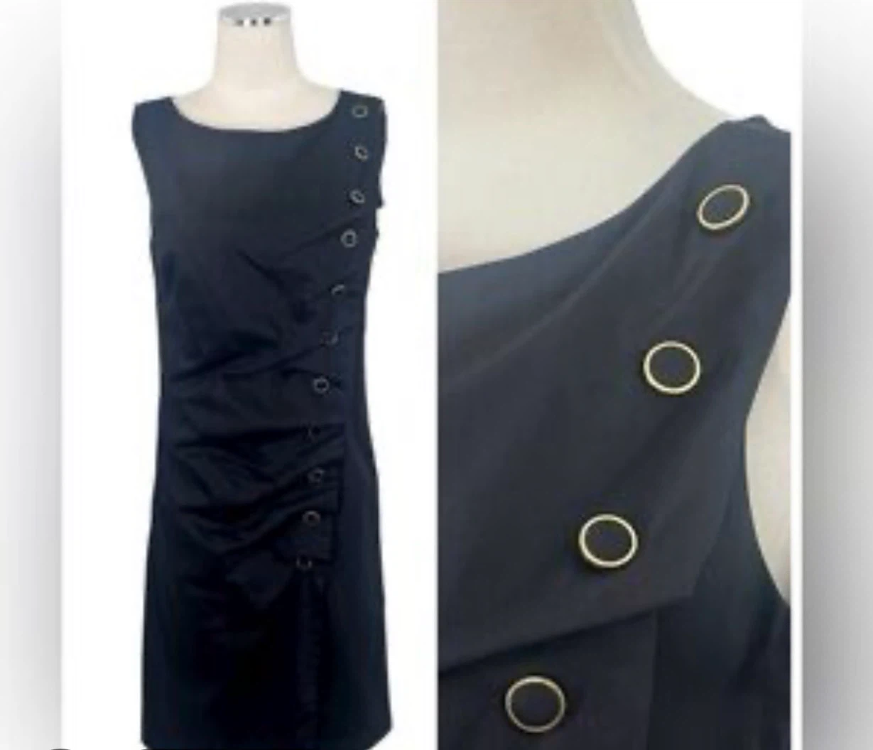 Richard Malcolm Black Dress, Best Fit Size XS/S - photo 4