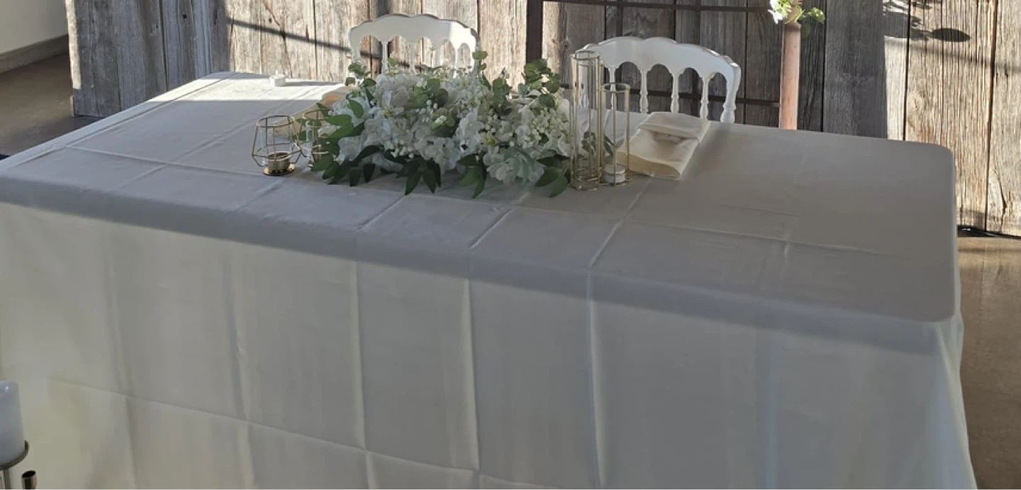 Artificial White Floral Centrepiece - photo 5