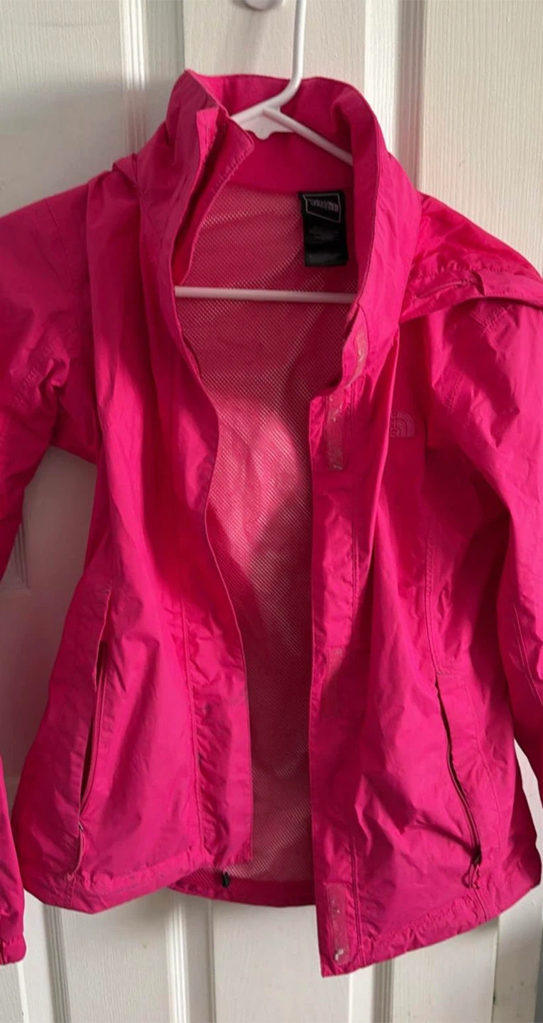 Women north face rain jacket size Xs