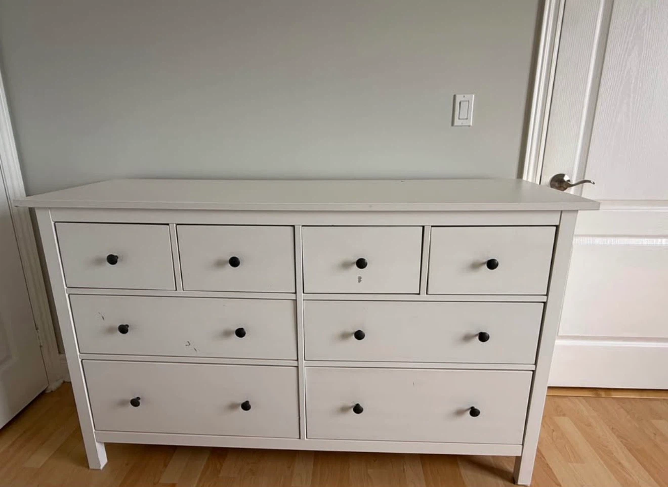 IKEA Hemnes White 8-Drawer Dresser