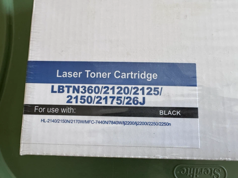 Inkfirst High Yield Black Toner Cartridge IF-TN-360 - photo 2
