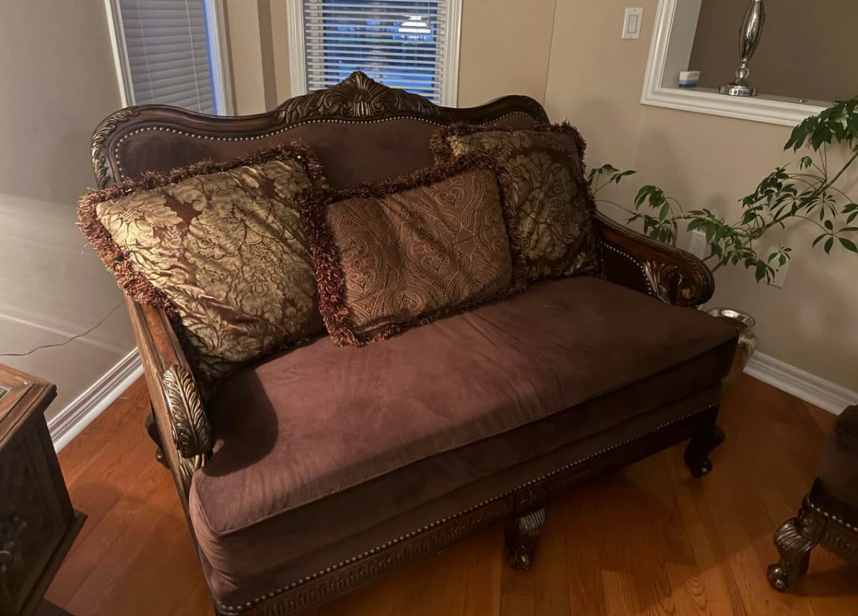 Victorian Style Living Room Furniture Set - photo 3