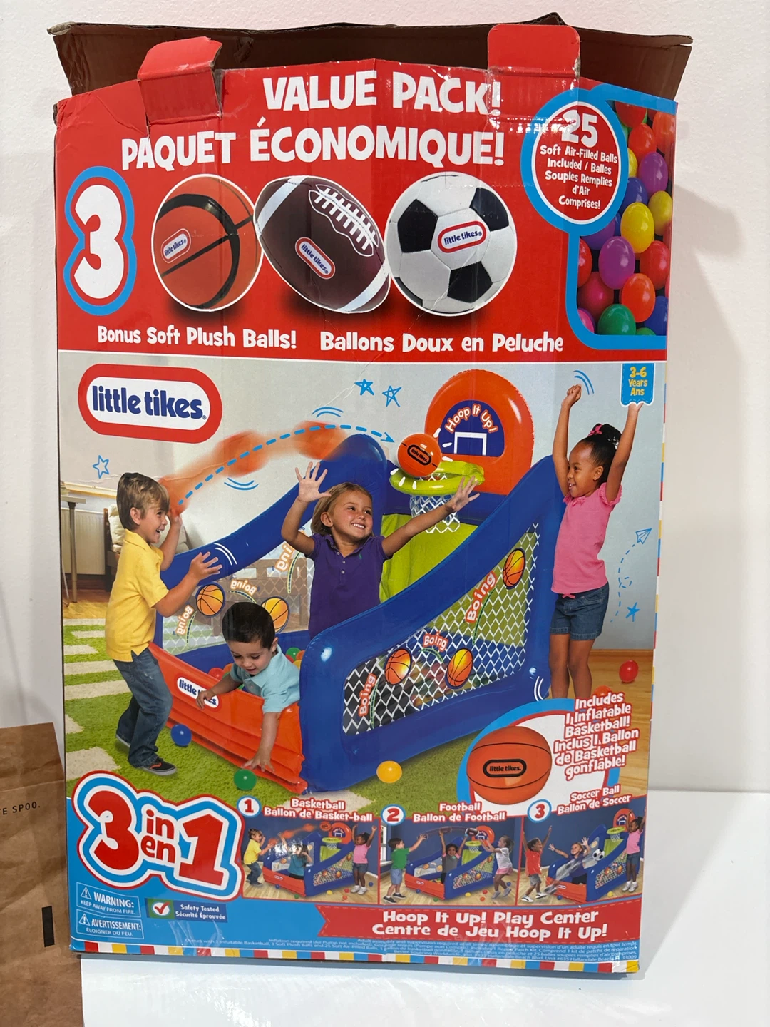 Little Tikes 3-in-1 Hoop It Up! Play Center