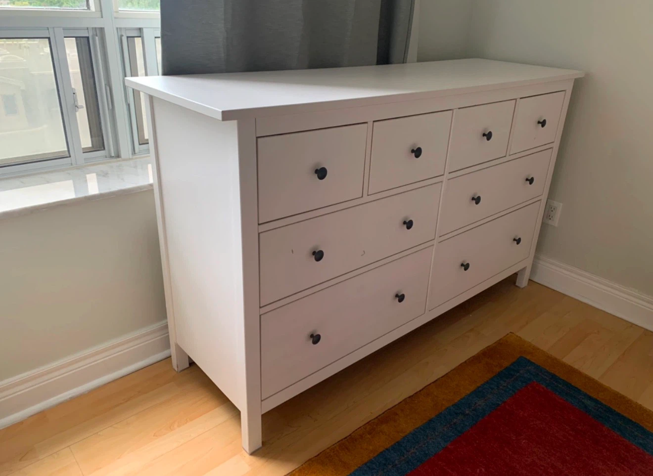 IKEA Hemnes White 8-Drawer Dresser - photo 2