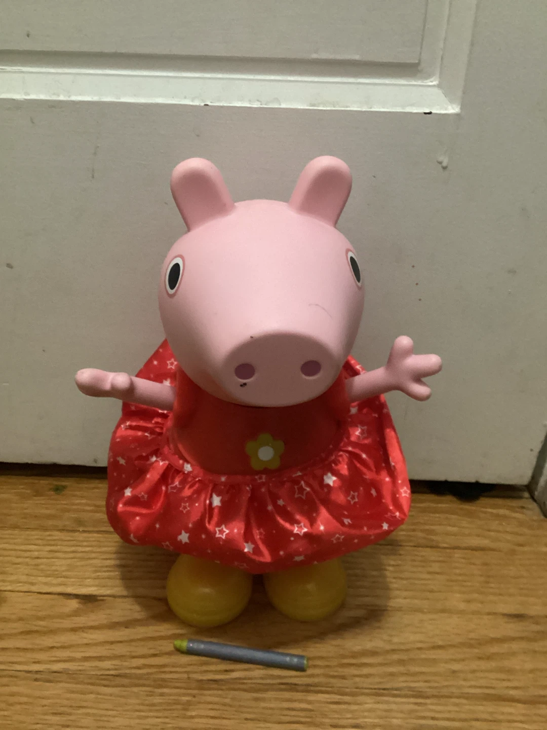 🏈 Peppa Pig Figure with Red Dress