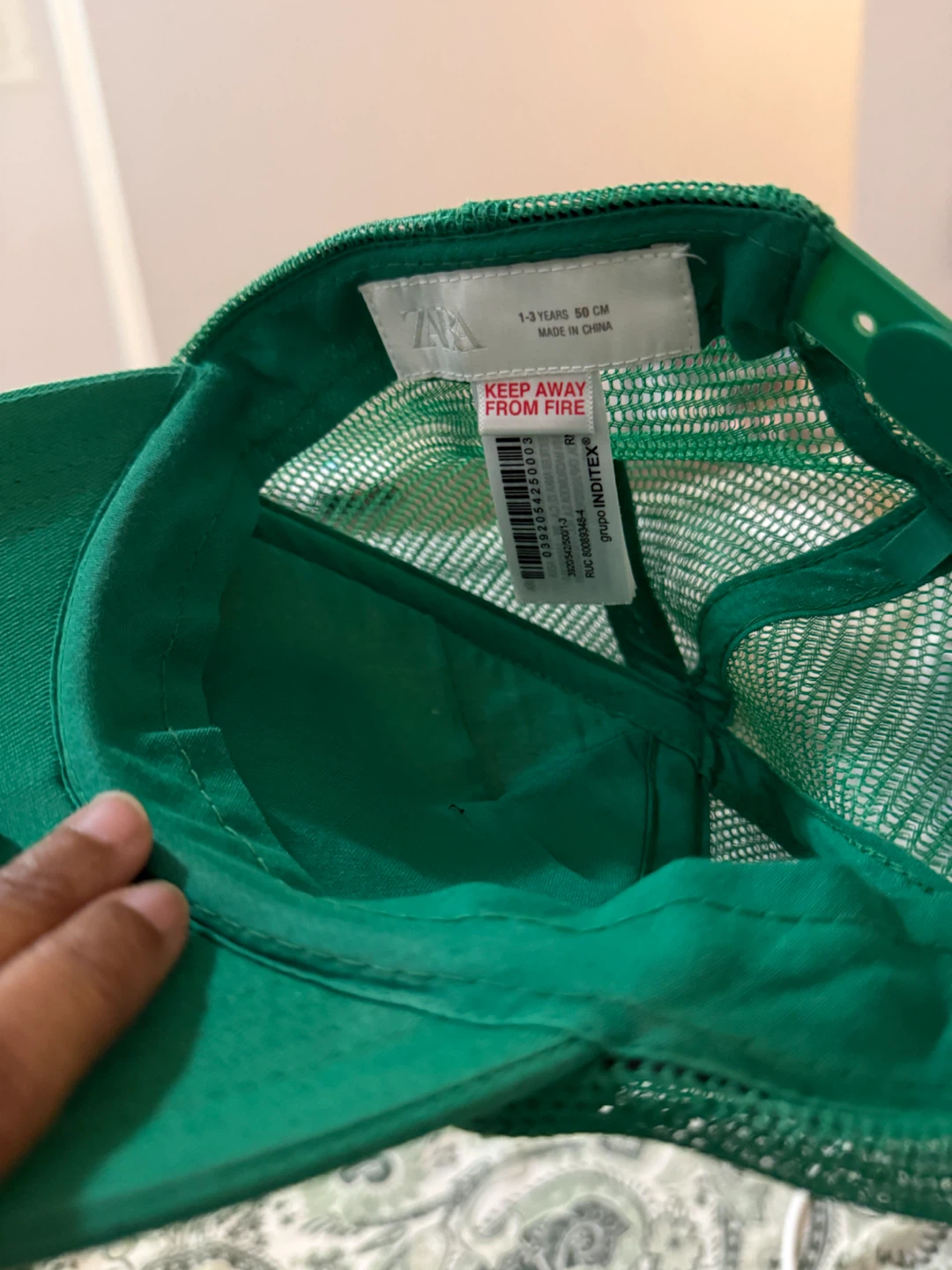 ZARA Kids Green Trucker Cap - photo 2