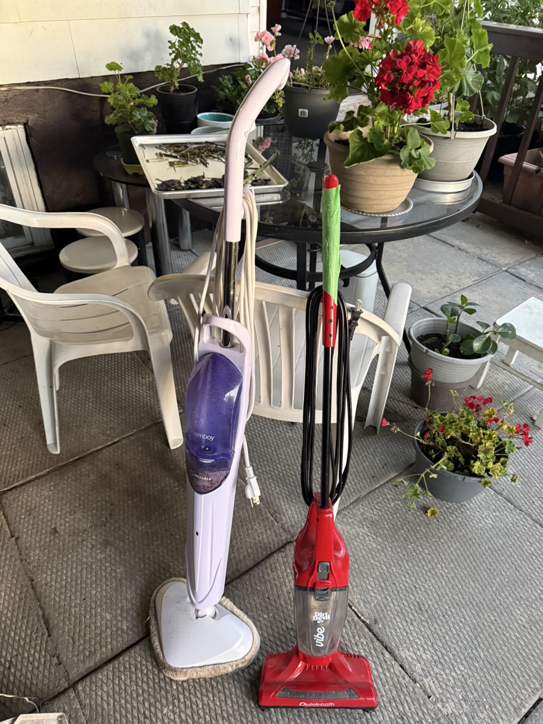 Reliable Steamboy and Dirt Devil Vibe stick vacuums