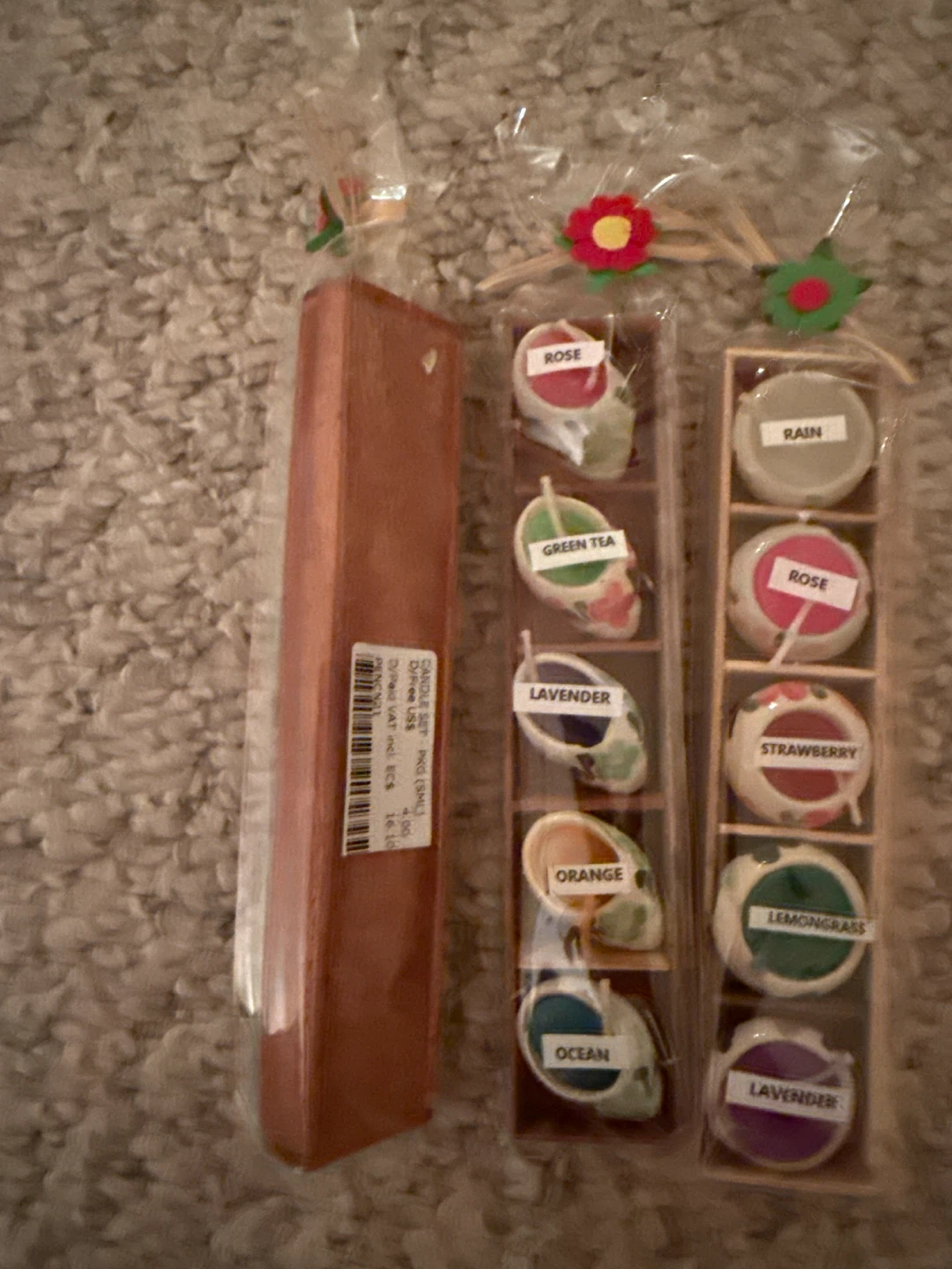 Set of 3  1” Assorted Scented Candles - photo 3