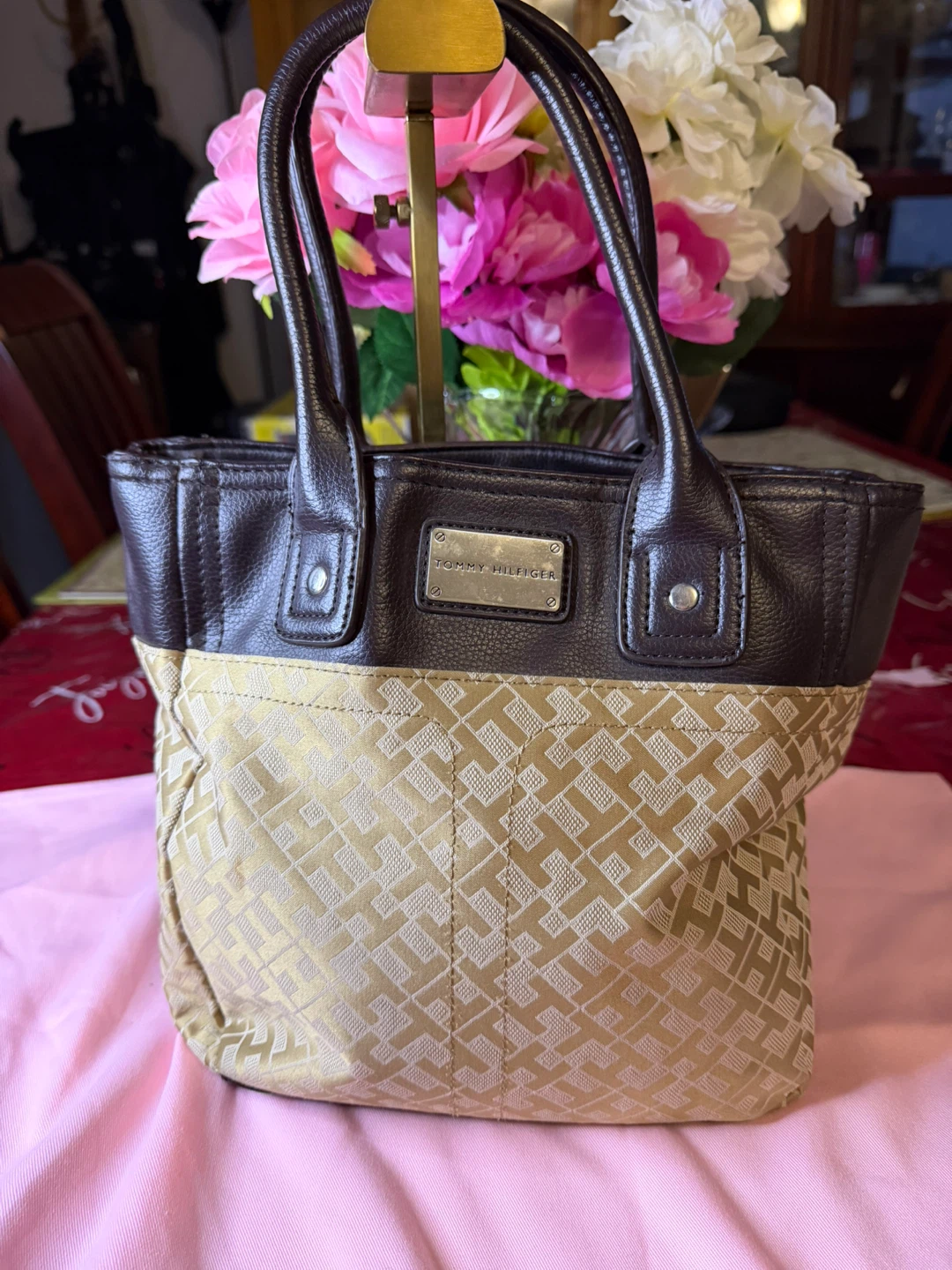 Tommy Hilfiger Monogram Handbag