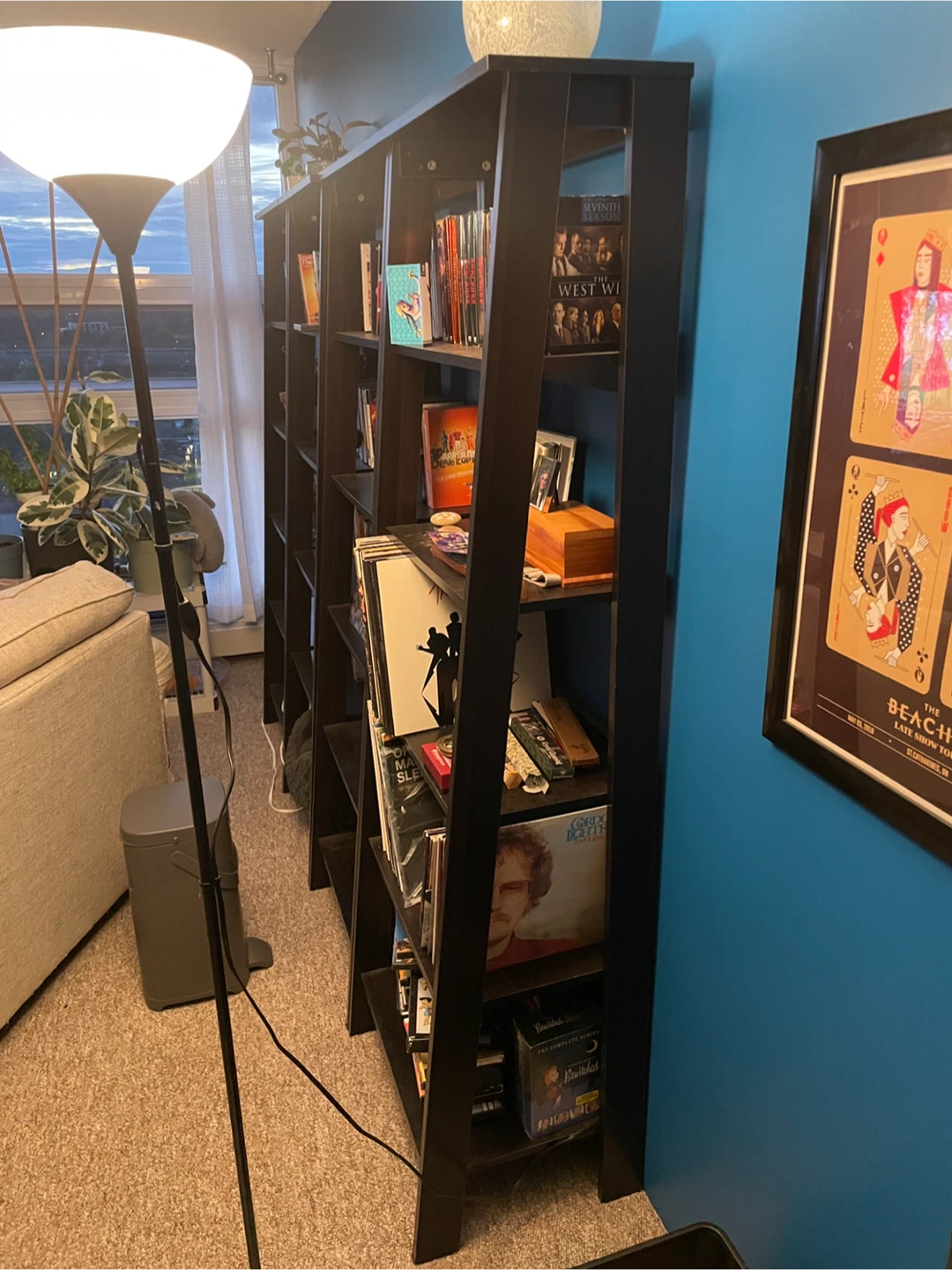 Trestle Bookshelves x 3 - photo 2