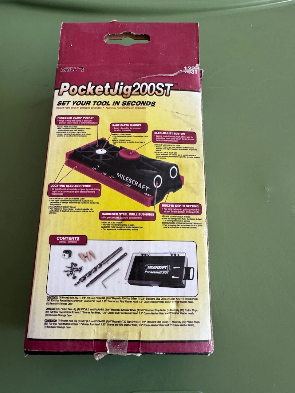 Milescraft PocketJig200ST Pocket Hole Starter Kit - photo 3