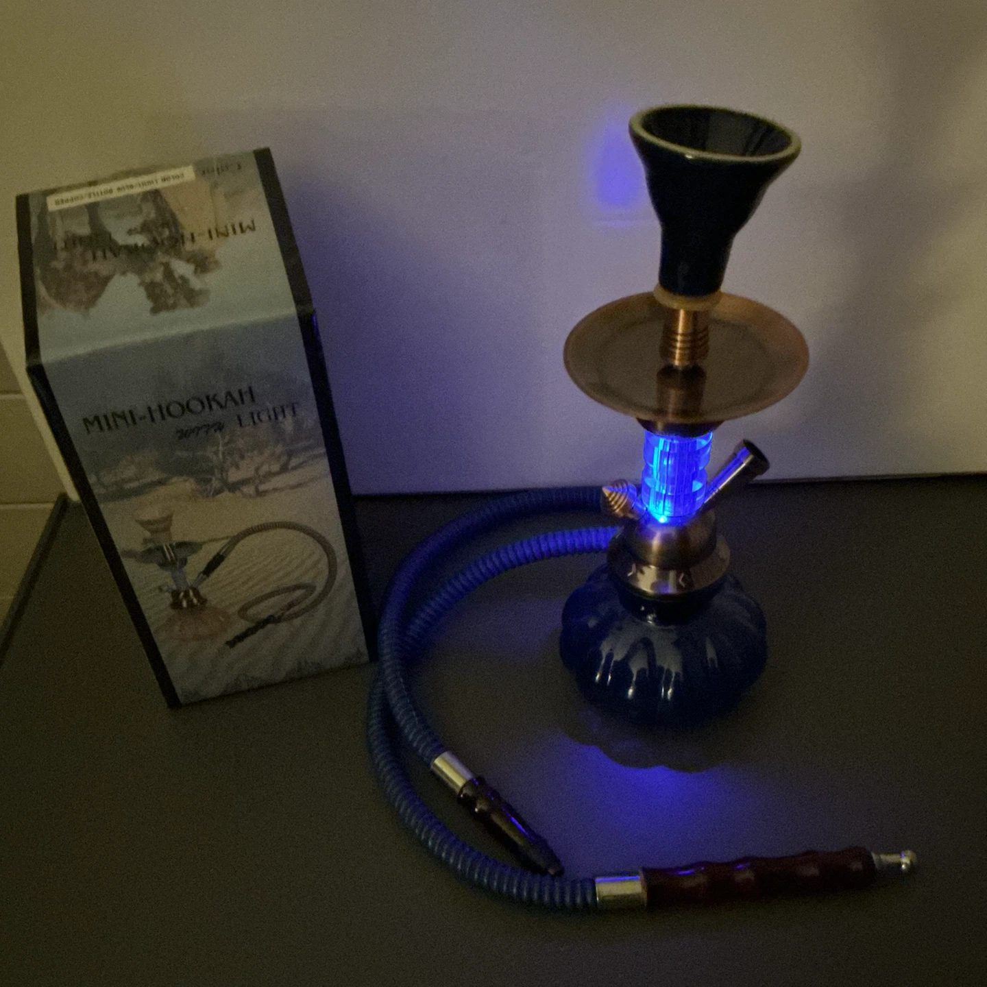 Brand New Mini Hookah with LED Light 🏈 - photo 3