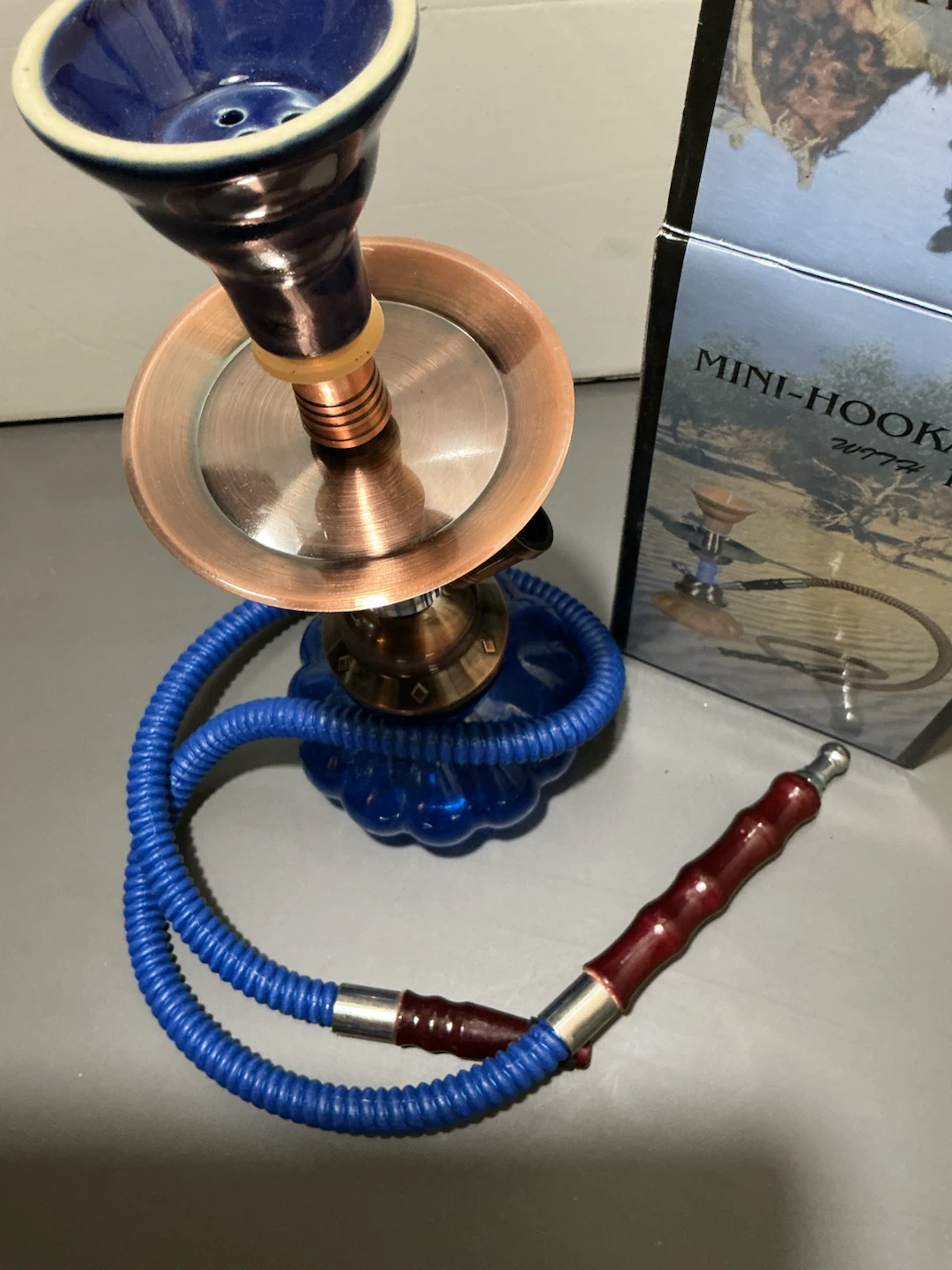 Brand New Mini Hookah with LED Light 🏈 - photo 4