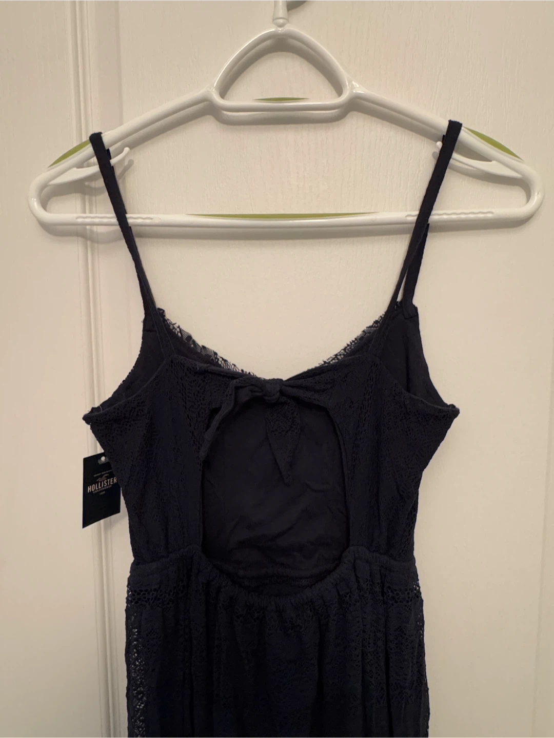 NEW Hollister Navy Lace Maxi Dress- XS - photo 3