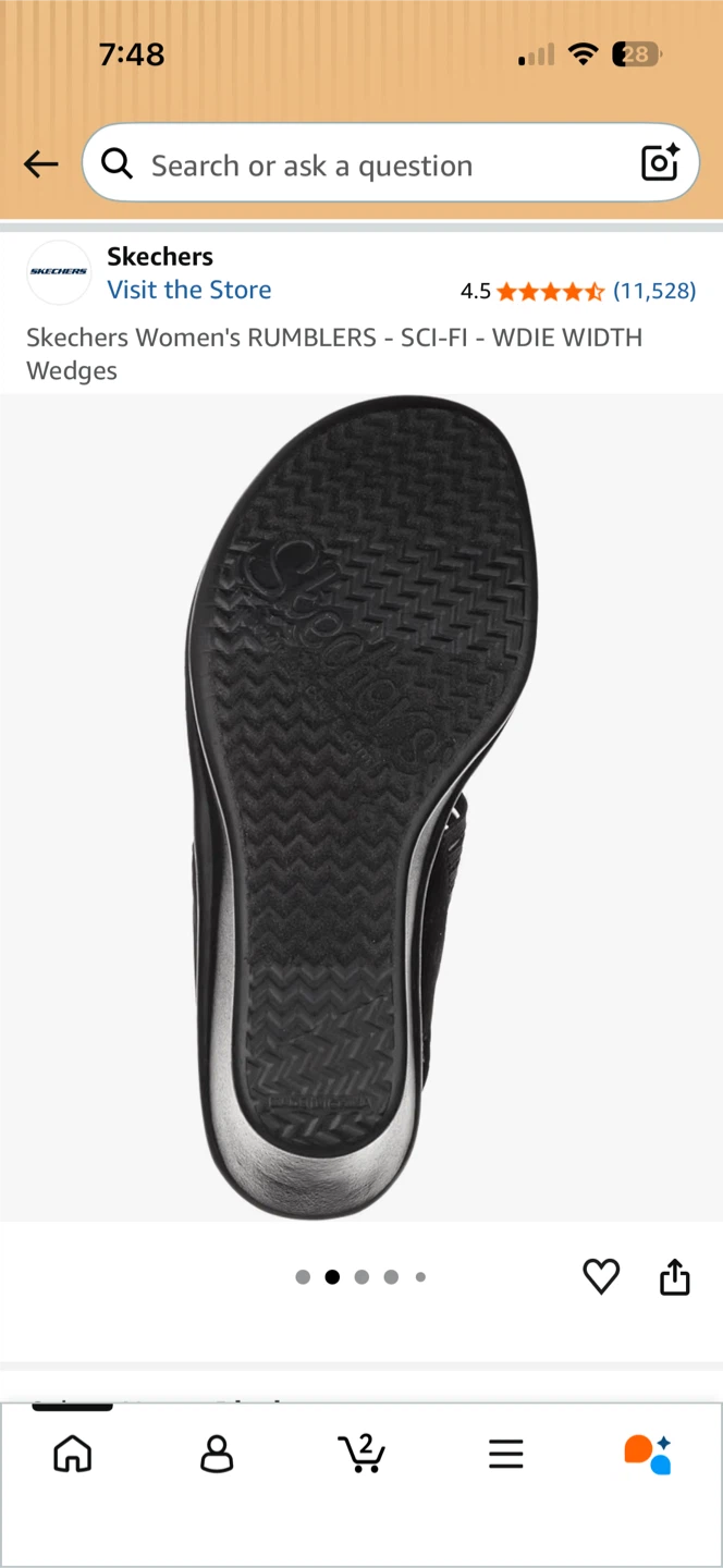 Skechers Rumblers Sci-Fi Wide Width Wedges - photo 4