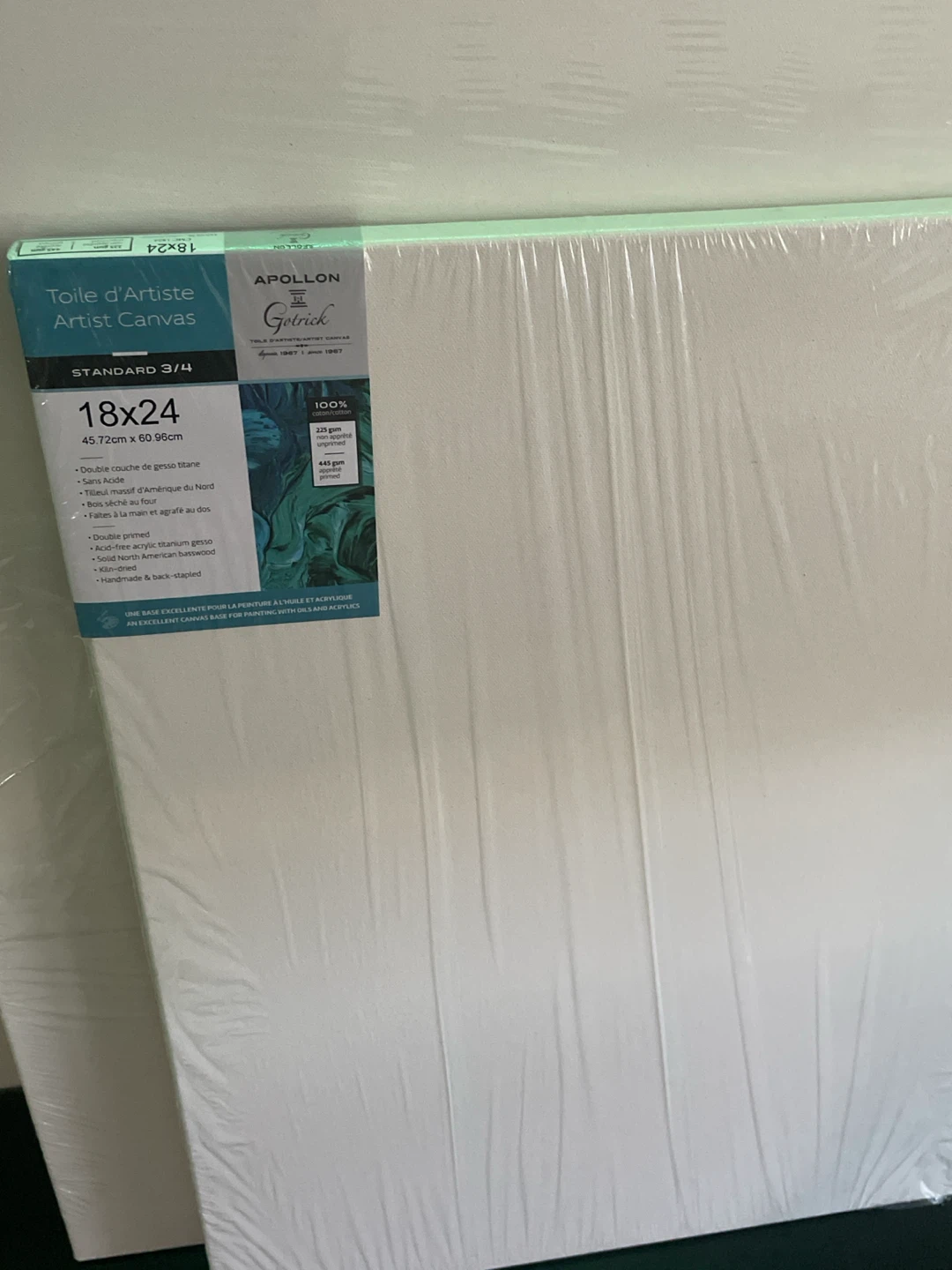 Apollon Gotrick Artist Canvases (24x36 and 18x24) - photo 2
