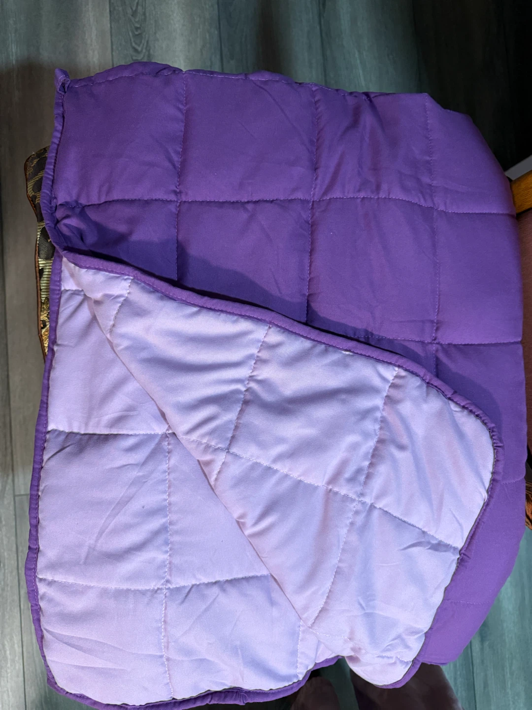 Purple Weighted Blanket 15lbs