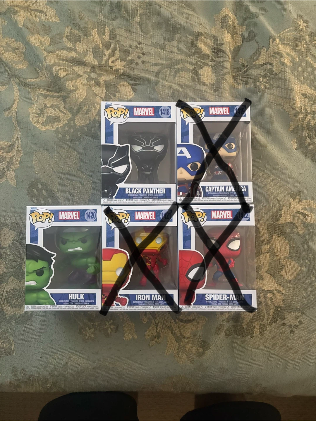funko marvel set