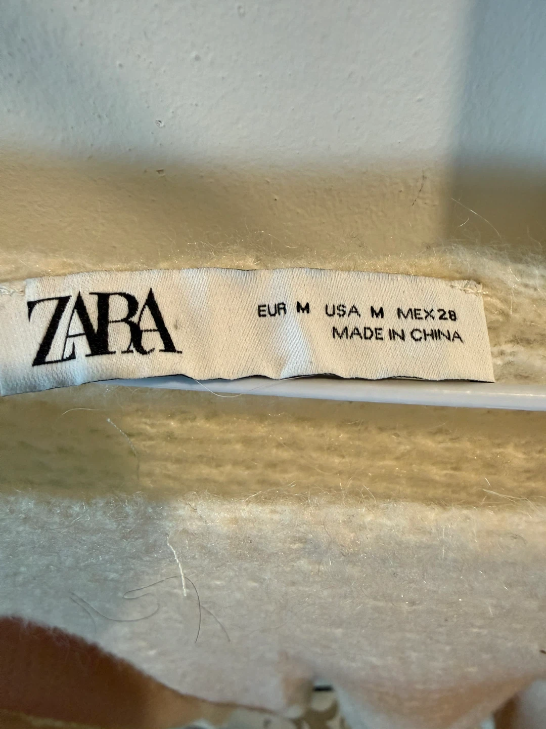 Zara cream open-knit sweater - photo 4