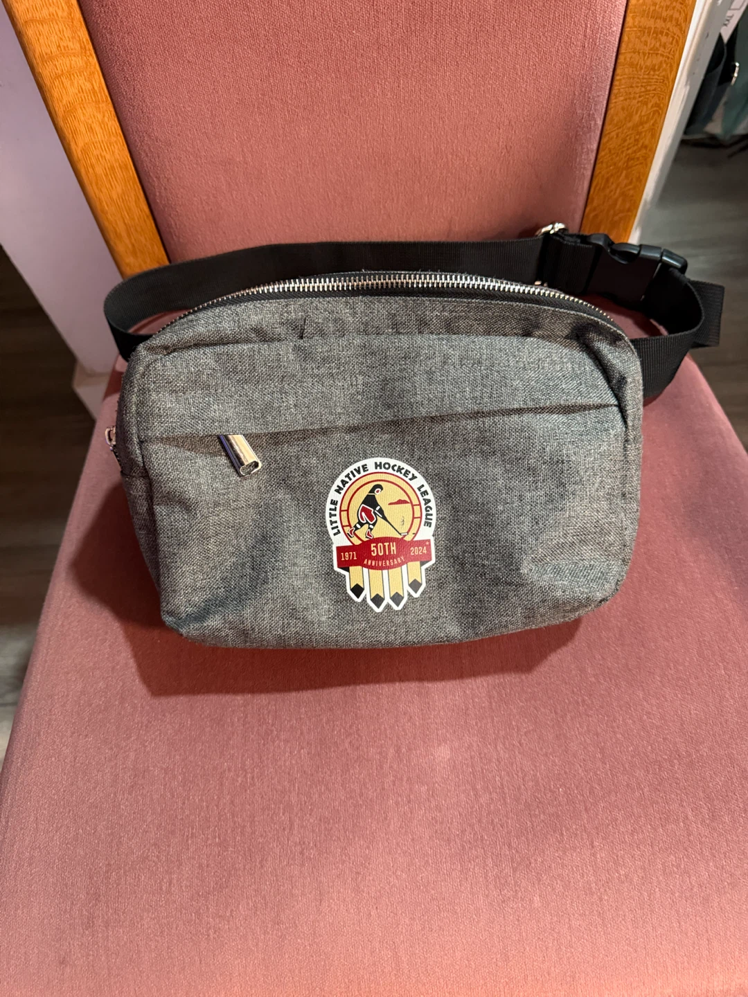 Little Native Hockey League Crossbody Bag