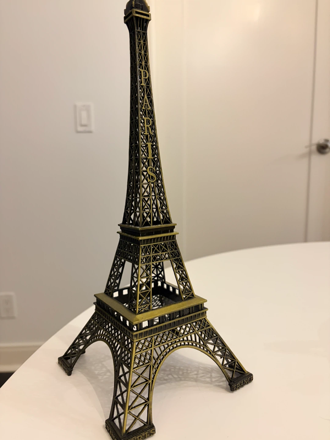 Large Metal Eiffel Tower Paris Decor